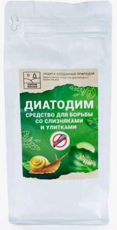 Инсек. Диатодим 1л универсал. от слизней и улиток Органик+ Инсек. Диатодим 1л универсал. от слизней и улиток Органик+