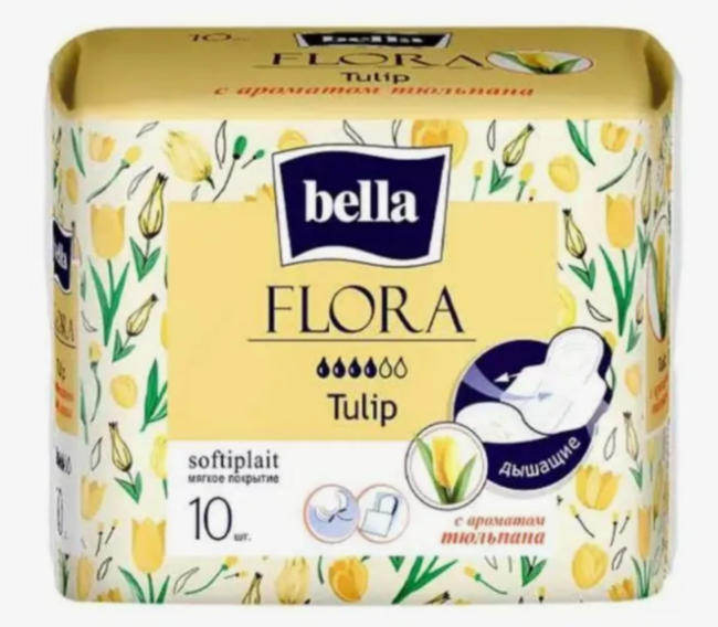 Гиг/пак БЕЛЛА Softiplait 10шт Tulip /36