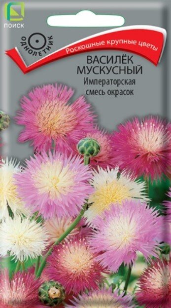 Сем. Василек  Мускусный имп. см 0,2г цв/уп (П) /10