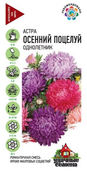 Сем. Астра Осенний поцелуй 0,3г цв/уп (Г) /10