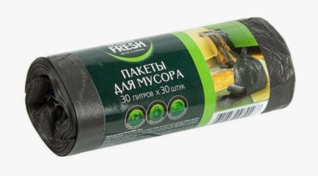 Мешки д/мус. 30л*30шт Мастер Фреш  /50