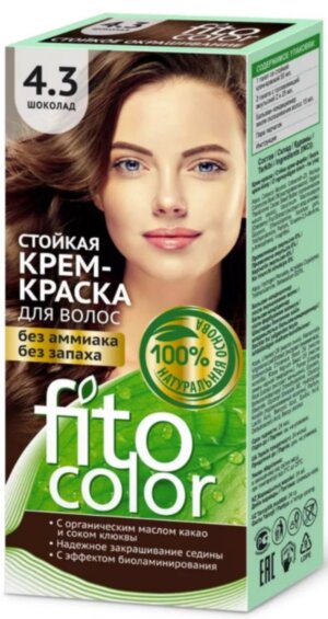 Краска д/в ФК 50мл Фитоколор 4,3 Шоколад/20