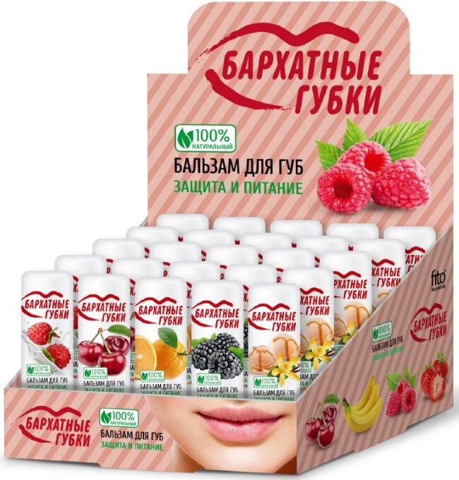 Бальзам д/губ ФК 4,5г в ассортименте Микс №2/25