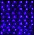 Эл.гирлянда Сетка 1,5*1,5м, 8реж. 120 LED синий